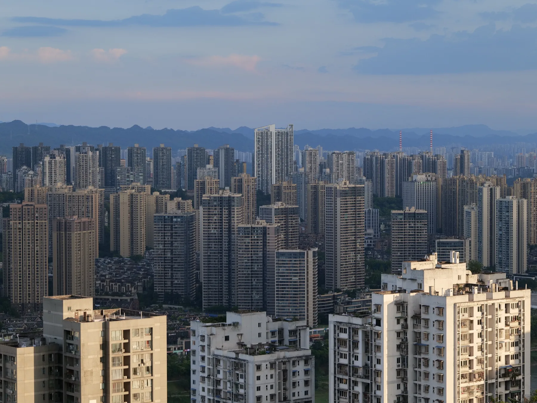 Buildings in the city