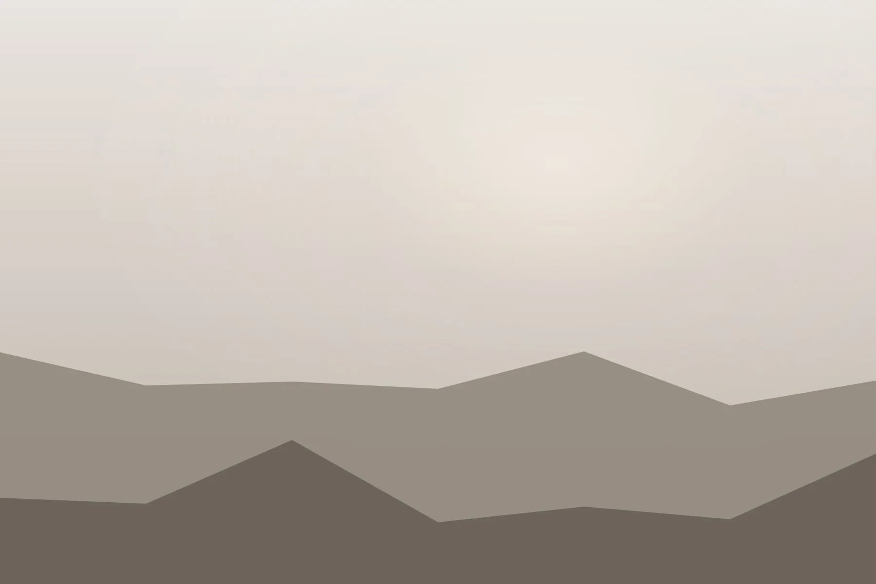 A quiet study of light and distance